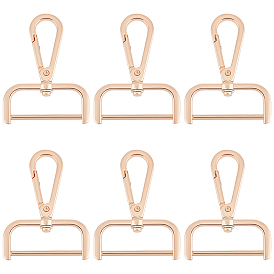 10Поворотные застежки-«лобстеры» из сплава, для изготовления пакетов