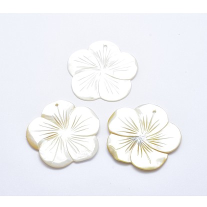 Shell Pendants, Flower