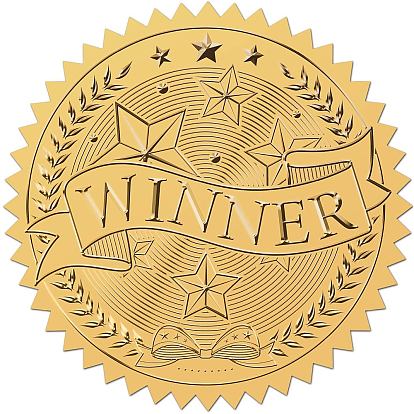 34 листы самоклеящиеся наклейки с тиснением золотой фольгой, круглые точки медаль декоративные наклейки для печати конверта карты