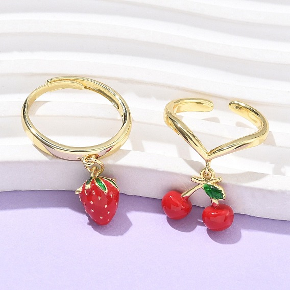 Латунь с эмалевыми кольцами, реальный 18 k позолоченный