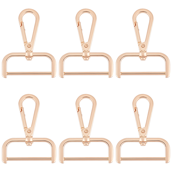 10Поворотные застежки-«лобстеры» из сплава, для изготовления пакетов