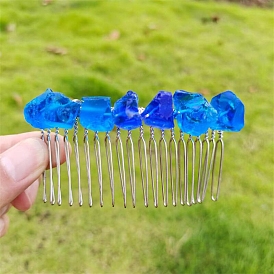 Gemstone Hair Combs, Hair Accessories for Women Girls