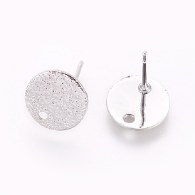 Изделия из латуни, с петлей, плоско-круглые, 