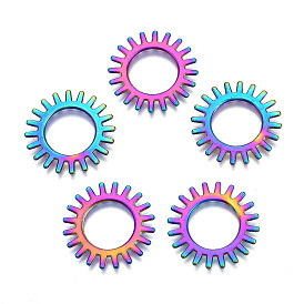 Обшивка стойки из сплава радужного цвета, соединительные кольца, без кадмия, без никеля и без свинца, передача