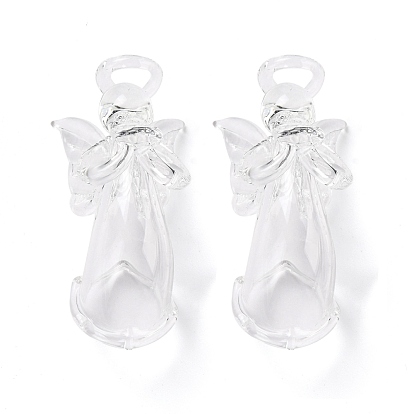 Mini Glass Angel Ornament, for Party Hanging Pendant Decoration