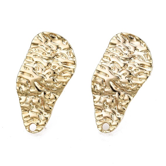 Латунные серьги, без кадмия, без никеля и без свинца, с отверстием