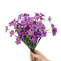 5 spring grass flower water grass silk screen cloth flower violet simulation flower outdoor decoration fake flower