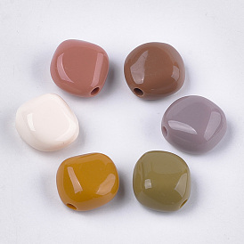 Opaque Acrylic Beads