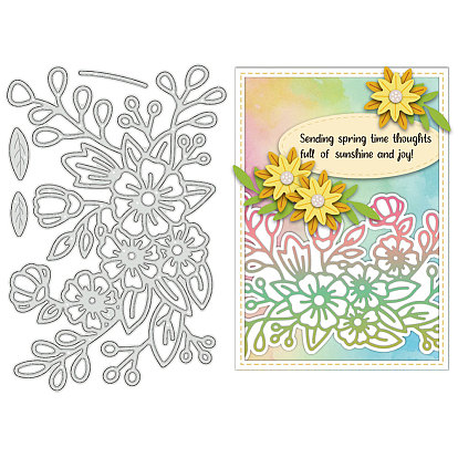 Углеродистая сталь разрезает трафареты, для diy scrapbooking, Фотоальбом, декоративная бумага для тиснения, цвет нержавеющей стали