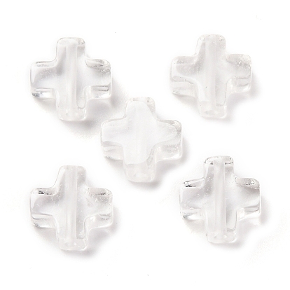 Природный кристалл кварца бусины, бусины из горного хрусталя