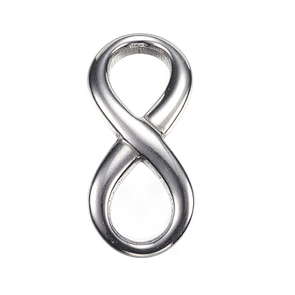 304 соединительные звенья нержавеющие, сгладить, бесконечность