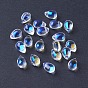 Electroplate Glass Beads, AB Color Plated, Drop