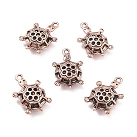 Tibetan Style Alloy Pendants, Tortoise