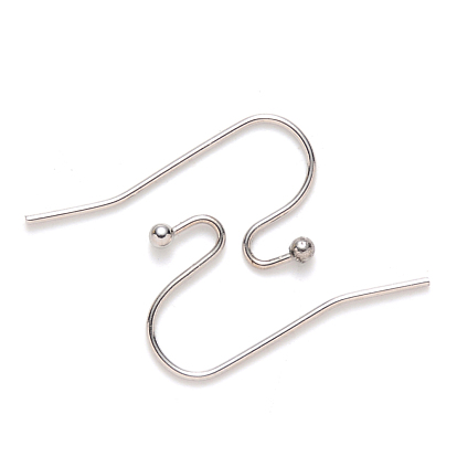 China Factory 304 Stainless Steel Earring Hooks, Ear Wire 11x21mm