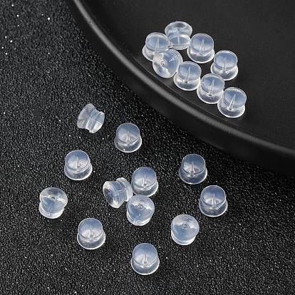 Silicone Bell Ear Nuts, Earring Backs, for Stud Earring Making