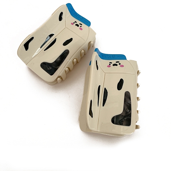 Заколки для волос с когтями из ацетата целлюлозы (смола), пакет молока, заколка для волос без следов челки для женщин и девочек