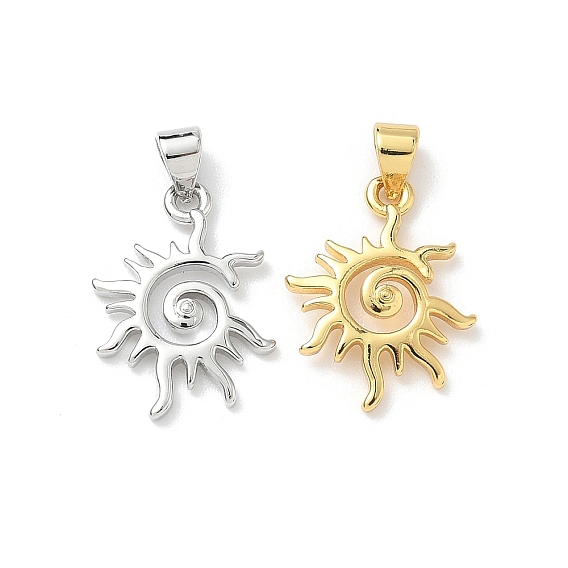 Латунные подвески, солнце