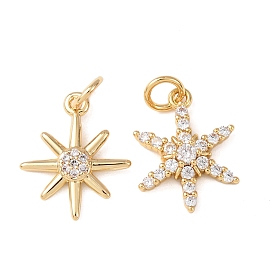 Латунные микро проложить кубического циркония подвески, без кадмия и без свинца, стойки покрытие, долговечный, с целью перехода в кольце, реальный 18 k позолоченный