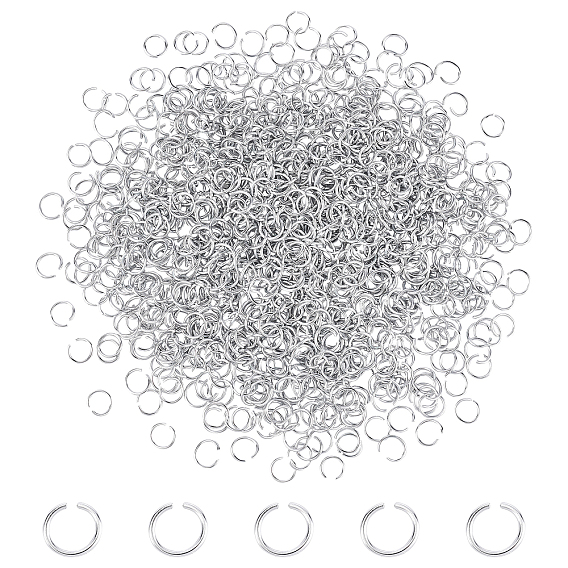 Langlebige, plattierte offene Biegeringe aus Aluminium, Twisted-Runde