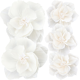 1 искусственные цветы из крепированной бумаги, для оформления свадебного торжества