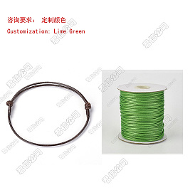 Waxed Polyester Cord Bracelets