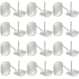 40шт. латунные серьги-гвоздики фурнитура