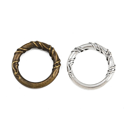 Колечки-коннекторы, сплав, тибетский стиль, Кольца