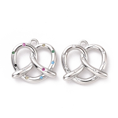 Кулоны из экологически чистой латуни с микропаве и кубическим цирконием, без кадмия и без свинца, долговечный, брезен