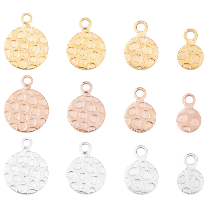 Вакуумное покрытие pvd 304 подвески из нержавеющей стали, плоско-круглые, неровный