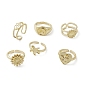 Brass Adjustable Open Rings