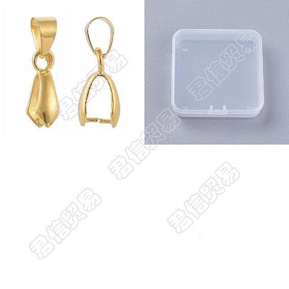 120pcs pinces à glace en laiton
