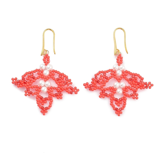 Стеклянные шарики из серебра, серьги из жемчужных бусин в форме листьев, золотые