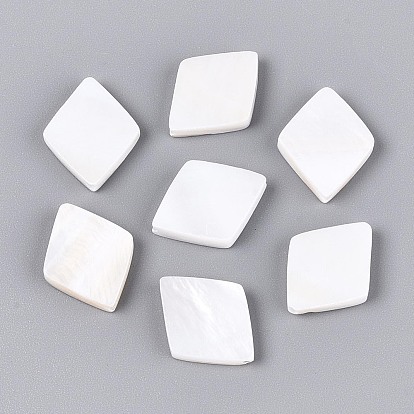 Естественных пресноводных стеклянные бусы, алмаз