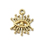 Ion Plating(IP) 304 Stainless Steel Pendants, Real 18K Gold Plated