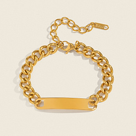 304 браслеты из нержавеющей стали ссылка для женщин, долговечный