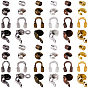 DIY Findings Kits, including Iron Crimp Beads and Bead Tips, Brass Crimp Beads and Wire Guardian
