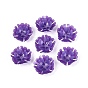 Heat Shrink Acrylic Bead Caps, Multi-Petal Flower