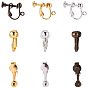 Iron/Brass Clip-on Earring Findings