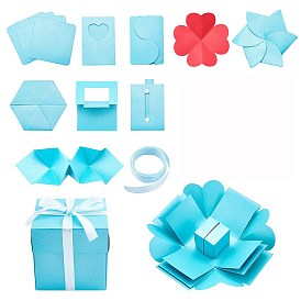 Взрывная коробка, любовь память многослойный сюрприз, фотоальбом diy в день рождения