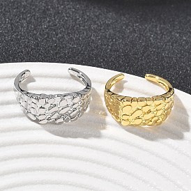 Латунные кольца-манжеты для женщин, долговечный, стойки покрытие, без свинца и без кадмия