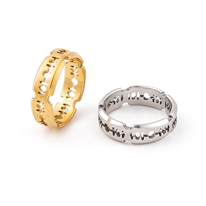 Перстень из нержавеющей стали с лезвием для мужчин и женщин