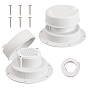 Aluminum RV Roof Vent Cap Replacement Kit, Roof Vent Cover with Screws