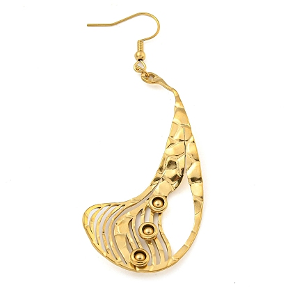 Ion Plating(IP) 304 Stainless Steel Earrings for Women
