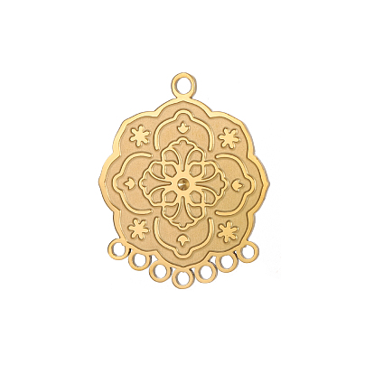 304 нержавеющей стали ссылки люстра компонент, цветок ссылки, ионное покрытие (ip)