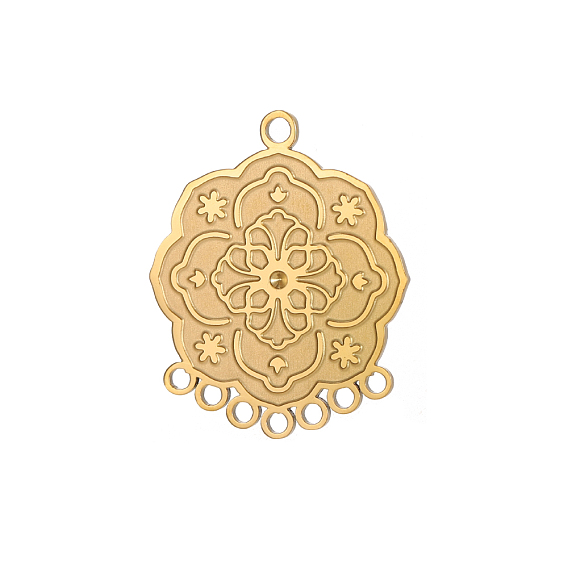 304 нержавеющей стали ссылки люстра компонент, цветок ссылки, ионное покрытие (ip)