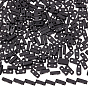 315Pcs 2-Hole Baking Paint Glass Seed Beads, Rectangle