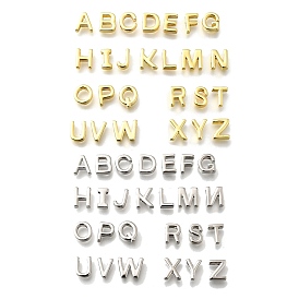 26 шт. Латунные подвески, без кадмия, без никеля и без свинца, Письмо ~ Z