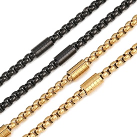 304 нержавеющая сталь коробка цепи, со ссылками на столбцы, с катушкой, ионное покрытие (ip), несварные