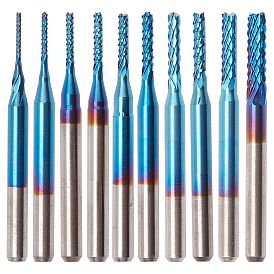 Gorgecraft Alloy Shank Tungsten Rotary Carving Bit, for Woodworking, Engraving, Drilling, Carving Sets, with Plaetic Box