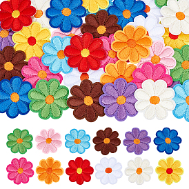 2 наборы цветочных полиэстеровых и хлопковых компьютеризированных вышивальных нашивок с термоприклеиванием и пришиванием, аппликации в китайском стиле